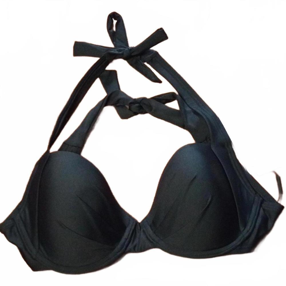 CALVIN KLEIN PLEATED CONVERTIBLE UNDERWIRE BLACK M